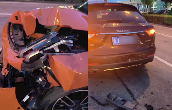 盈鑫惠 男子买车当天追尾玛莎拉蒂 维修费近10万！保险公司：车险还差7分钟生效